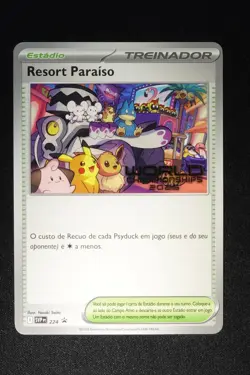Pokemon Worlds 2025 Portuguese Paradise Resort 224 Anaheim Promo - NM - Image 1