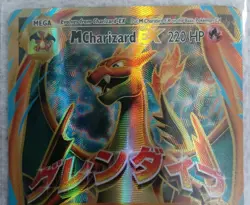 2016 Pokemon Mega M Charizard EX Evolution 101/108 Holo Full Art Ultra Rare NM - Image 3