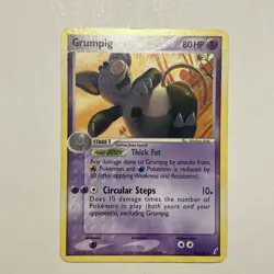 Grumpig 20/100 Crystal Guardians Pokemon TCG Regular Lightly Played - Image 1