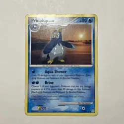 Pokemon TCG Diamond and Pearl Prinplup 58/130 MP - Image 1