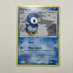 Pokemon TCG Diamond and Pearl Piplup 93/130 - Image 1