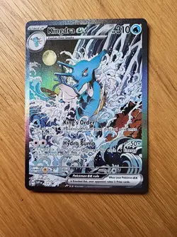 11 Pokemon TCG SVP black star Promo Bundle, Kingdra 131, Mewtwo 205,Garchomp 304 - Image 2