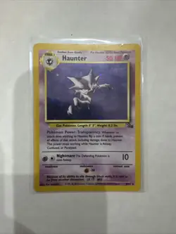 Haunter 6/62 Holo Fossil 6/62 Pokemon TCG (LP/MP) - Image 1