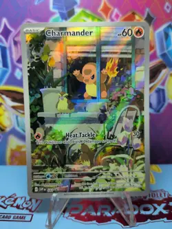 Pokemon TCG Scarlet & Violet Black Star Promo Charmander SVP 044 Holo NM/M - Image 1