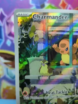 Pokemon TCG Scarlet & Violet Black Star Promo Charmander SVP 044 Holo NM/M - Image 2