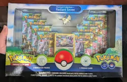 Pokemon TCG: Pokemon GO Premium Collection Radiant Eevee Sealed Box!! - Image 1