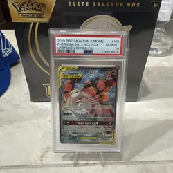 Pokemon Pheromosa & Buzzwole GX Unbroken Bonds Full Alt Art #192 PSA 10 Gem Mint - Image 1