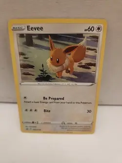 Eevee SWSH190 - Black Star Promo - Galaxy Holo Swirl 🌀 - NM - Pokemon TCG - Image 1