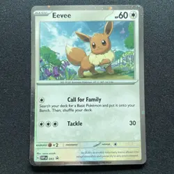 Eevee SVP043 - Scarlet & Violet Black Star Promo - Pokemon TCG - Image 1