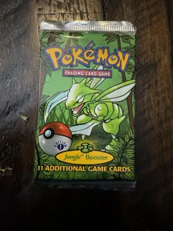 Wizards of the Coast First Edition Pokemon Jungle Booster Pack 742818060639 - Image 2