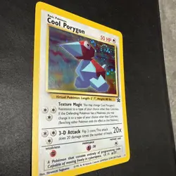 Pokemon - Cool Porygon - #15 Black Star Promo - Holo Eng - No Shining Charizard - Image 5