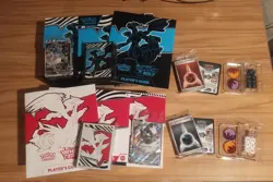 EMPTY Pokemon TCG Black Bolt & White Flare ETB Boxes WITH Promos NO Packs - Image 1