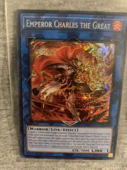 Yu-Gi-Oh Emperor Charles the Great MP24-EN100 PSCR Prismatic Secret - Image 1