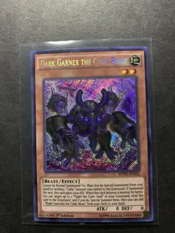 Yugioh- Dark Garnex the Cubic Beast (Secret Rare) (1st Edition) - MVP1-ENS33 (P) - Image 1