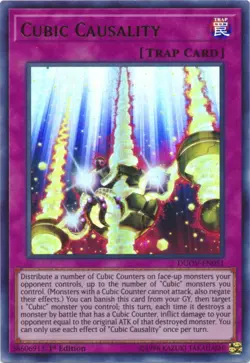Yugioh - Cubic Causality (Ultra Rare) (1st Edition) - DUOV-EN051 P - Image 1