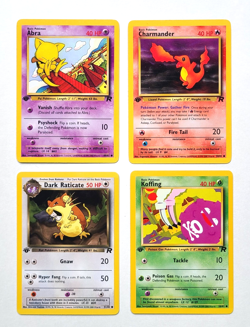 Team Rocket 1st Edition Set Common Vintage WOTC Pokemon 11 Card Lot NM/MINT - Image 2