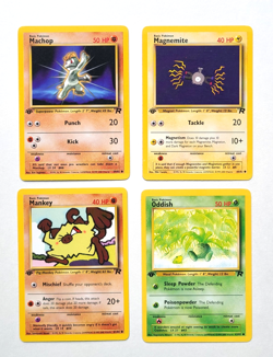Team Rocket 1st Edition Set Common Vintage WOTC Pokemon 11 Card Lot NM/MINT - Image 4