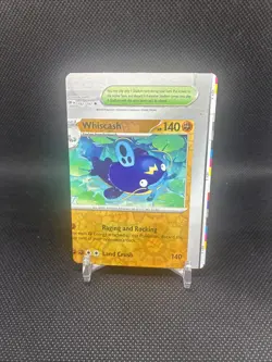 🔥 Whiscash Color Border Holo - NFC Miscut Error - Pokemon Card - Image 1