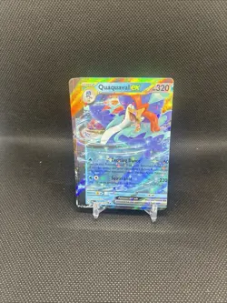 🔥 QUAQUAVAL EX MAJOR MISCUT ERROR CARD FACTORY MISPRINT RARE 🔥 - Image 1