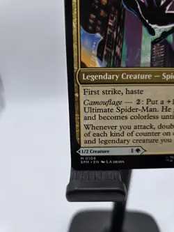 Magic the Gathering Spider-Man MTG Miles Morales Ultimate Spider-Man Card #0108 - Image 4