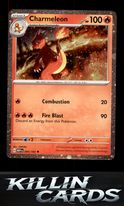 Charmeleon - 005/165 (Cosmos Holo) 005/165 Promo SV: Scarlet & Violet Promo Card - Image 1