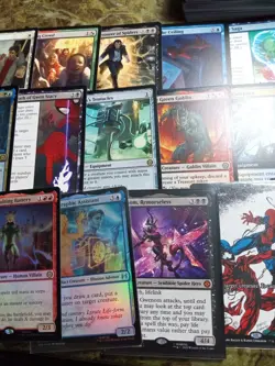 Mtg Magic The Gathering Universe Beyond Spider-Man 180 + Card Lot - Image 3