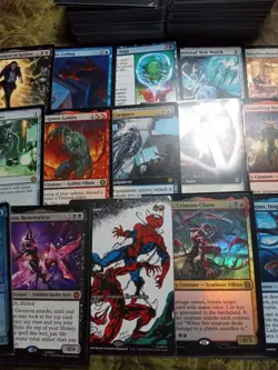 Mtg Magic The Gathering Universe Beyond Spider-Man 180 + Card Lot - Image 4