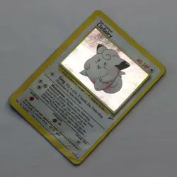 Clefairy 6/130 Base Set Holo 1999 WOTC HP vintage Pokemon tcg Card - HD Photos - Image 3