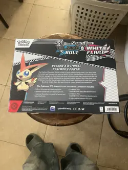 Pokemon SCARLET VIOLET BLACK BOLT & WHITE FLARE VICTINI ILLUSTRATION COLLECTION - Image 2