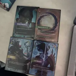 Riftbound TCG Origins Epic card lot include last breath, viktor, invert, mystic - Image 1