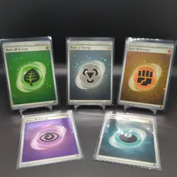 5 Holo Energy Lot w/ Swirls - #01, 05, 06, 07, & 08 - Set: S&V 151 - Pokemon TCG - Image 1