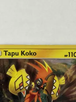 Tapu Koko SM30 Sun & Moon Black Star Promo - Holo - Pokemon Card LP - Image 2