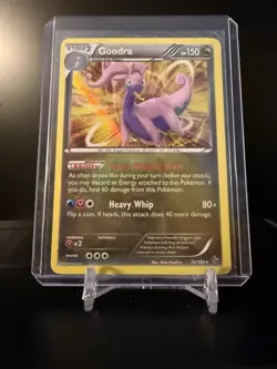 923090 - Goodra 74/106 Flashfire Pokemon TCG Holo LP 2014 Pokemon Card - Image 1