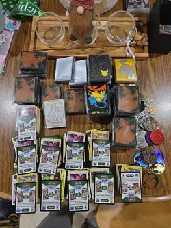 Pokemon Card Lot!! Sleeves, Code Cards And More!! - Image 1