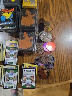 Pokemon Card Lot!! Sleeves, Code Cards And More!! - Image 2