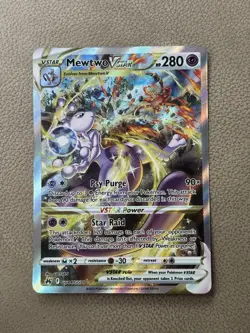 Mewtwo VSTAR Crown Zenith: Galarian Gallery Holo Card GG44/GG70 NM Condition - Image 1