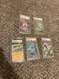 Pokemon Graded Card Lot One PSA 10 - Image 1