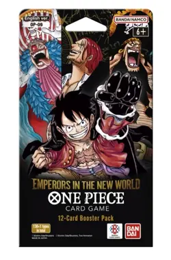One Piece Card Game - OP09 Sleeved Booster Pack - Emperors Of The New World - Image 2