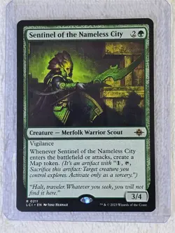 MTG Sentinel of the Nameless City The Lost Caverns of Ixalan #211 Card Rare NM - Image 5