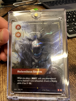 Volibear overnumbered riftbound card (300/298) - Image 1