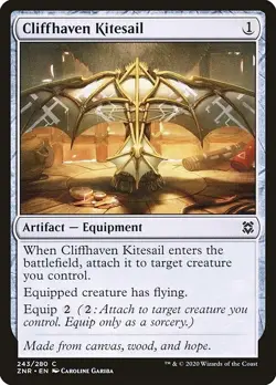 CLIFFHAVEN KITESAIL x4 mtg NM-M Zendikar Rising 4 Common - Image 1