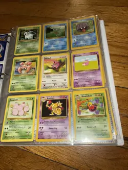 Pokemon Collection Binder Vintage 1990s lot 240 Cards Near MINT+ condition - Image 3