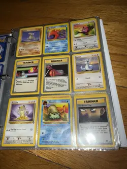 Pokemon Collection Binder Vintage 1990s lot 240 Cards Near MINT+ condition - Image 5
