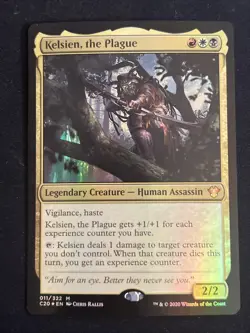 1x Foil Kelsien, the Plague (011) Commander 2020 LP MTG Magic the Gathering x1 - Image 1