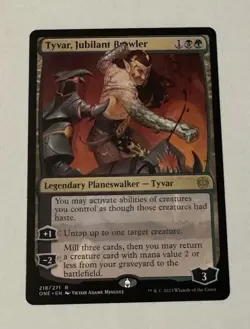 MTG Tyvar, Jubilant Brawler - Phyrexia All Will Be One LP - Image 1