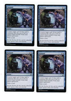 4x Remand x4 -Modern Masters 2015 - Magic Playset - HP to DMG Condition - Image 1