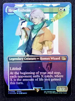 Hope Estheim - Foil - Borderless - FIN - MTG - EN - NM - 0396 - Image 1