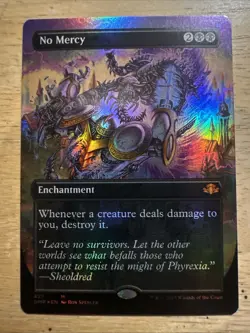 No Mercy FOIL BORDERLESS - 427 - Mythic - Dominaria Remastered DMR MTG - Image 1