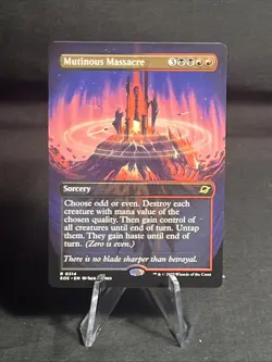 Mutinous Massacre (Borderless) Edge of Eternities Regular - Image 1