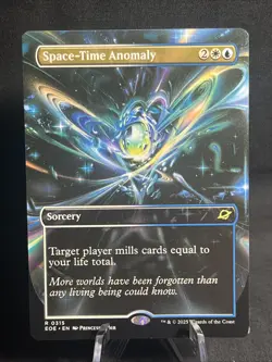 MTG Edge of Eternities SURREAL SPACE BORDERLESS R Space-Time Anomaly #0315 - Image 1